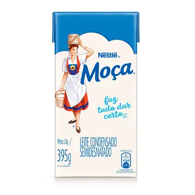 LEITE CONDENSADO MOÇA NESTLE CAIXINHA 395G