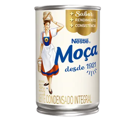 LEITE CONDENSADO MOÇA NESTLE LATA 395G