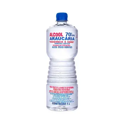 ALCOOL ARAUCARIA 70 INPM 1L
