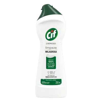 CIF MULTIUSO CREMOSO LIMAO 250ML