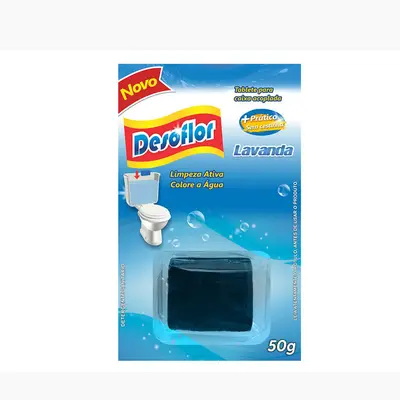 DESAFLOR TABLETE CX ACOPL LAVANDA 50G