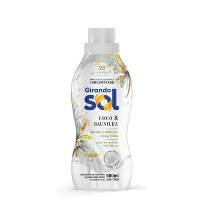 GIRANDO SOL AM R FINAS COCO-BAUNILHA 500ML