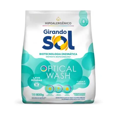 GIRANDO SOL LAVA ROUPA HIPOALERG 800G