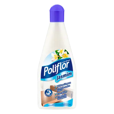 LUSTRA MOVEIS POLIFLOR JASMIM 200ML