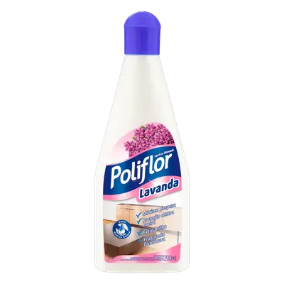 LUSTRA MOVEIS POLIFLOR LAVANDA 200ML