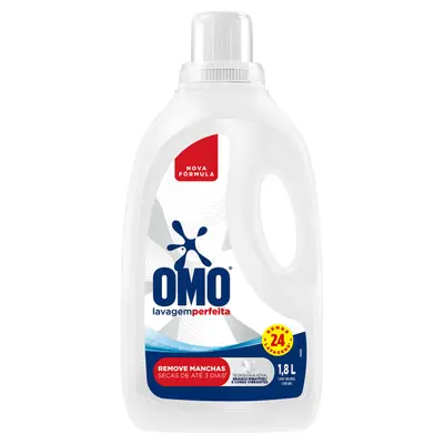 OMO LAVA ROUPAS LIQ LAVAG PERFEITA 1,8L