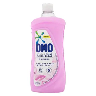 OMO LAVA ROUPAS LIQ.ROUPAS FINAS ORIGINAL 900ML