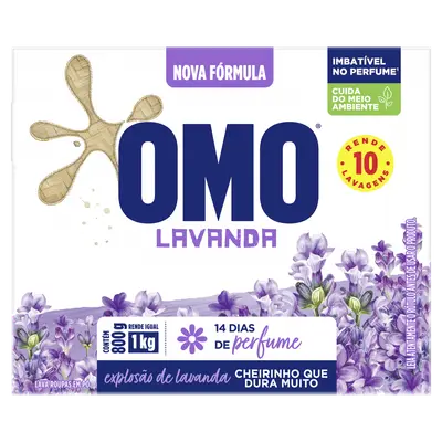 OMO SABAO EM PO LAVANDA 800G