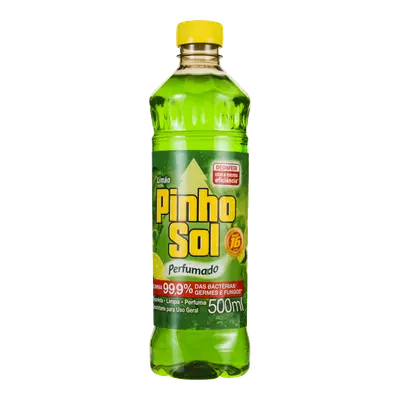 PINHO SOL DESINFETANTE LIQ. LIMAO 500ML