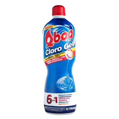 QBOA CLORO GEL 1L