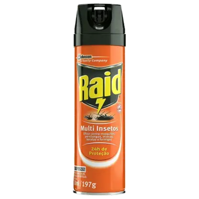 RAID INSETICIDA MULTI INSETOS A BASE DE AGUA 285ML