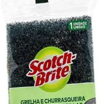 SCOTCH BRITE ESPONJA PARA GRELHA/CHURRASQUEIRA 1UN