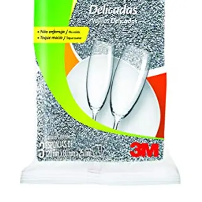 SCOTCH BRITE ESPONJA PRATEADA 3UN