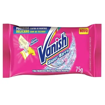 TIRA MANCHAS VANISH SUPER BARRA CORES 75G