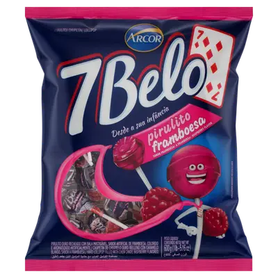 7 BELO PIRULITO RECHEADO 500G