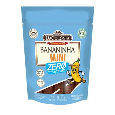 BANANA DACOLONIA ZERO MINI 100G