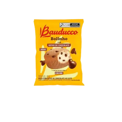 BAUDUCCO BOLINHO GOTAS DE CHOCOLATE 40G