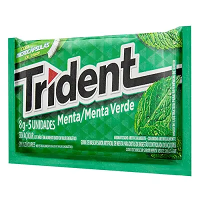 CHICLETE ADAMS TRIDENT MENTA 1UN