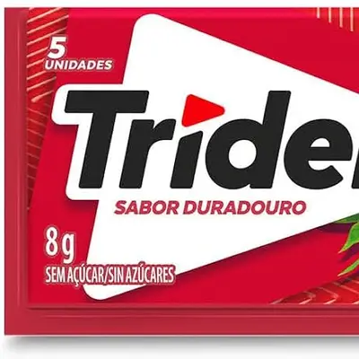 CHICLETE ADAMS TRIDENT MORANGO 1UN