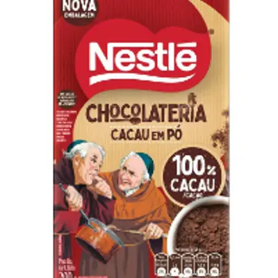CHOCOLATE EM PO 2 FRADES 100% CACAU 200G