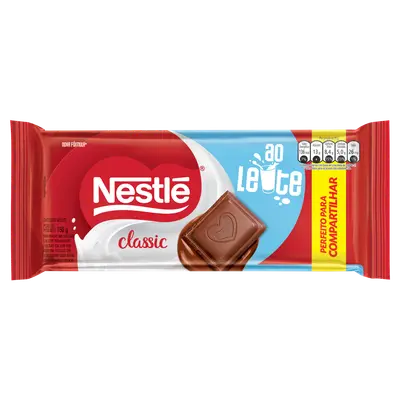 CHOCOLATE NESTLE CLASSIC AO LEITE 150G