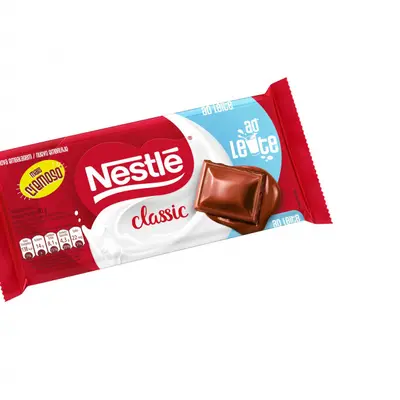 CHOCOLATE NESTLE CLASSIC LEITE 80G