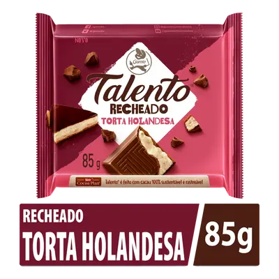 CHOCOLATE TALENTO TORTA HOLANDESA 85G
