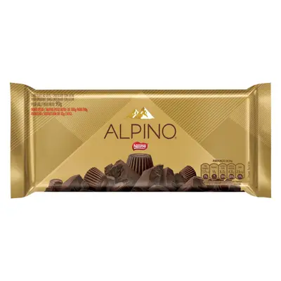 CHOCOLATES NESTLE ALPINO AO LEITE 80G
