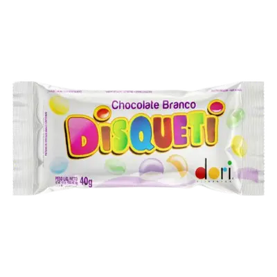 DORI DISQUETI OVINHOS CHOCO BRANCO 90G