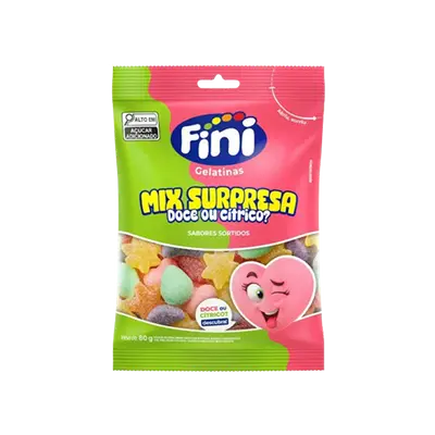 FINI BALA MIX SURPRESA 80G
