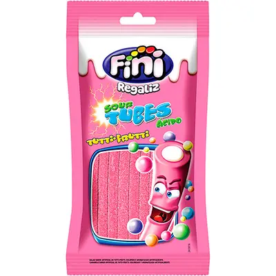 FINI BALA TUBES TUTTI FRUTTI 80G