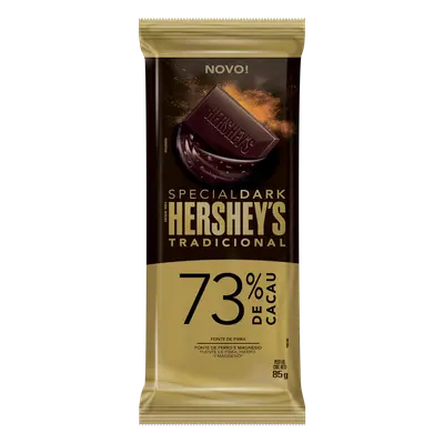 HERSHEYS CHOCOLATE SPECIAL DARK 73% CACAU 85G