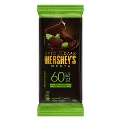 HERSHEYS CHOCOLATE SPECIAL DARK MENTA 85G