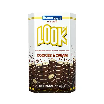 ITAMARATY  WAFER STICK LOOK COOKIES 55G