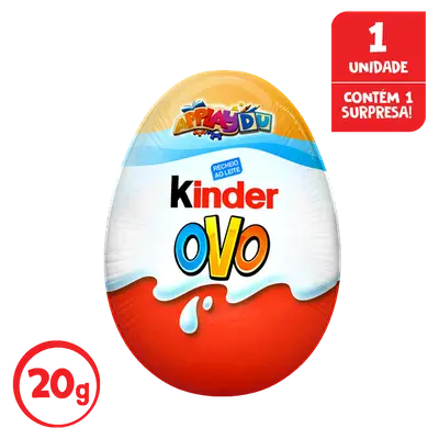 KINDER CHOCOLATE OVO AZUL 20G