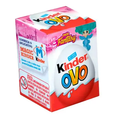 KINDER CHOCOLATE OVO MENINAS 20G