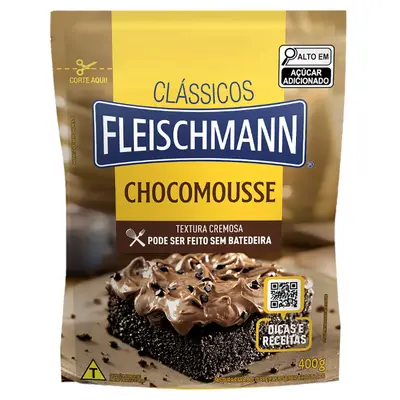 MISTURA FLEISCHMANN CHOCOMOUSSE 390G