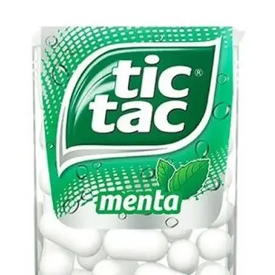 PASTILHA TIC TAC MENTA 14,5G