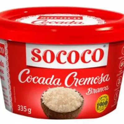 SOCOCO COCADA CREMOSA BRANCA335G