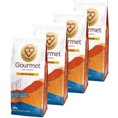 3CORACOES CAFE GOURMET SUL DE MINAS 250G
