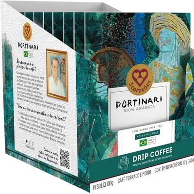 3CORACOES CAFE PORTINARI 11G