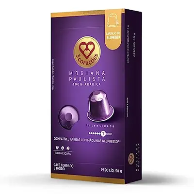 3CORAÇOES CAPSULAS MOGIANA PAULISTA 50G