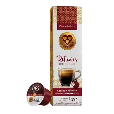 3CORAÇOES CAPSULAS RITUAIS CERRADO MINEIRO 80G