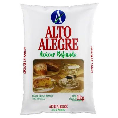 ALTO ALEGRE AÇUCAR REFINADO 1KG