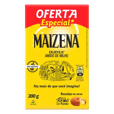 AMIDO DE MILHO MAIZENA 200G OFERTA ESPEC