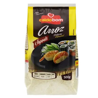 ARROZ CALDO BOM JAPONES SEL ESP. 500G