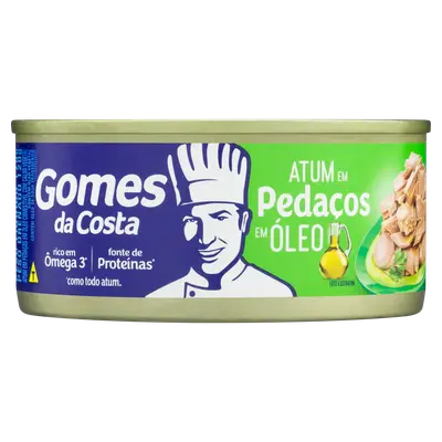 ATUM GOMES DA COSTA PEDAÇO EM OLEO 170G