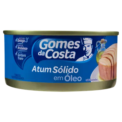 ATUM GOMES DA COSTA SOLIDO EM OLEO 170G