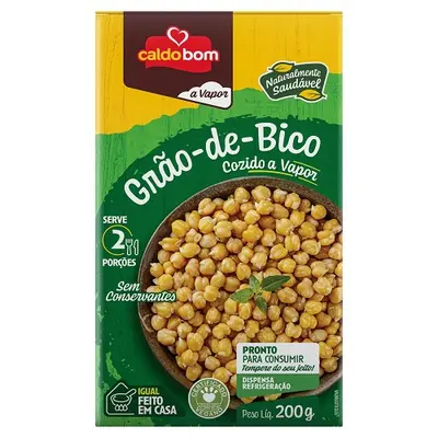 CALDO BOM GRAO DE BICO COZIDO 200G