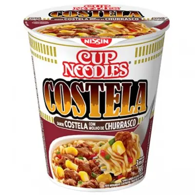 CUP NOODLES COSTELA COM MOLHO DE CHURRASCO 68G
